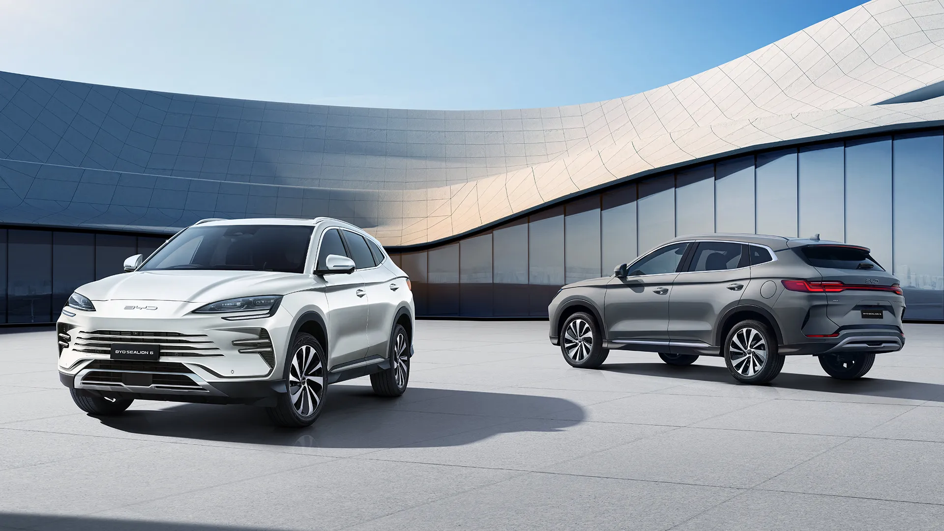 BYD Sealion 6 DM-i ngoại thất phía trước - SUV hybrid cao cấp